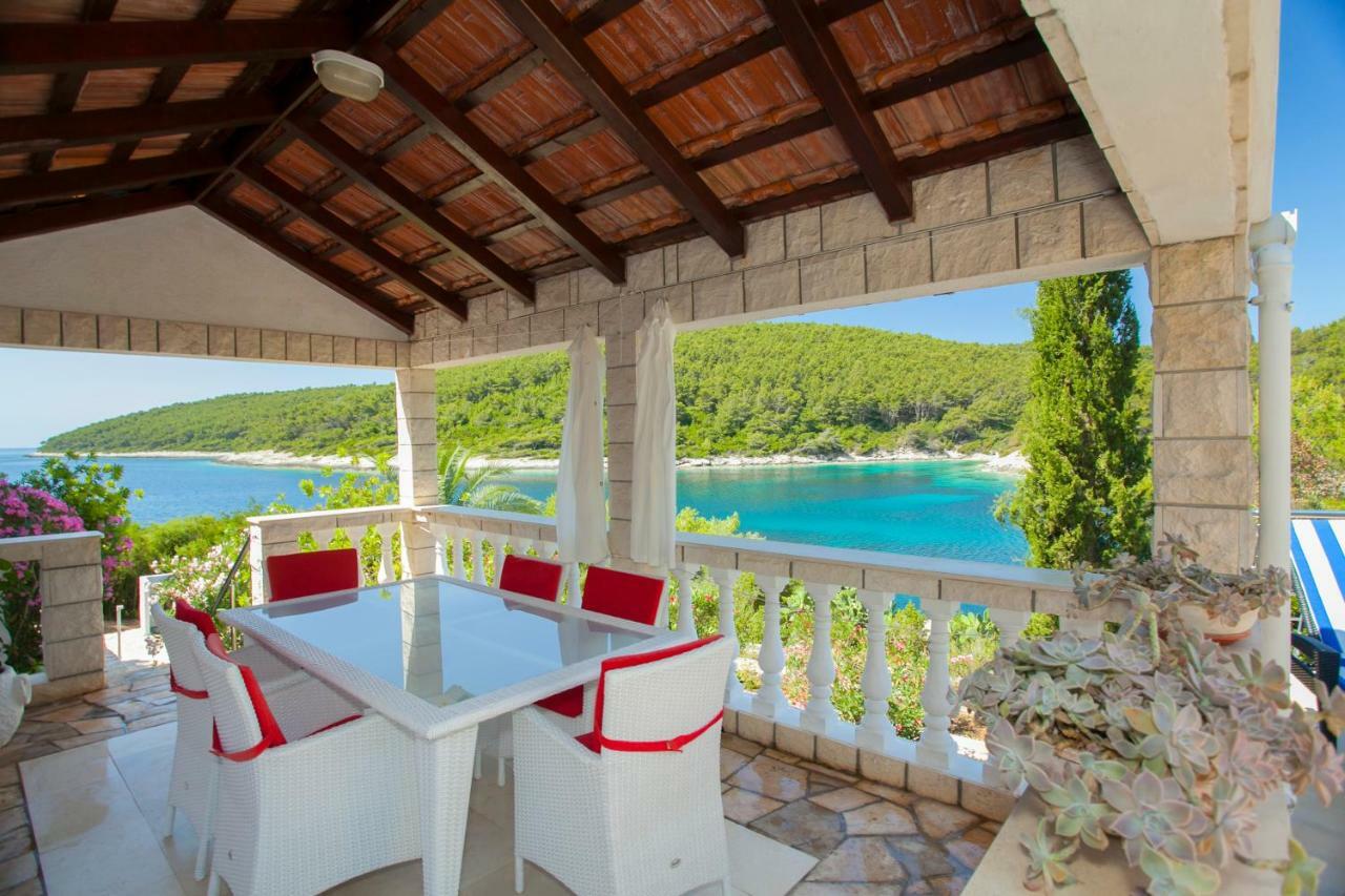 Waterfront Villa With Pool Vela Luka Ngoại thất bức ảnh